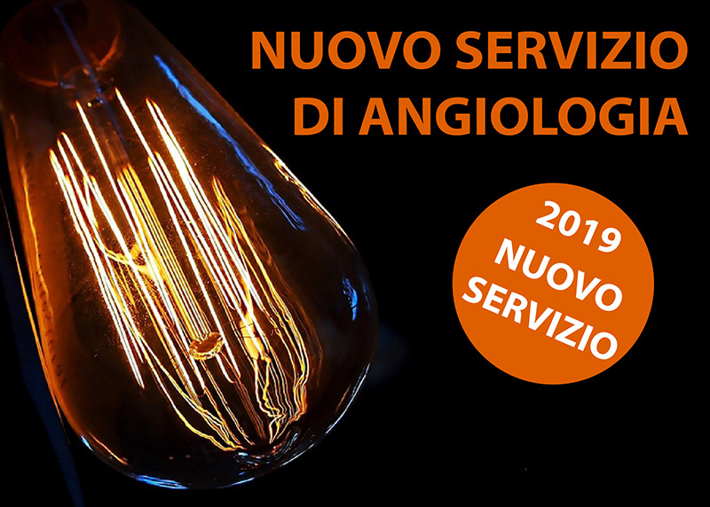 Nuovo Servizio di Angiologia 2019