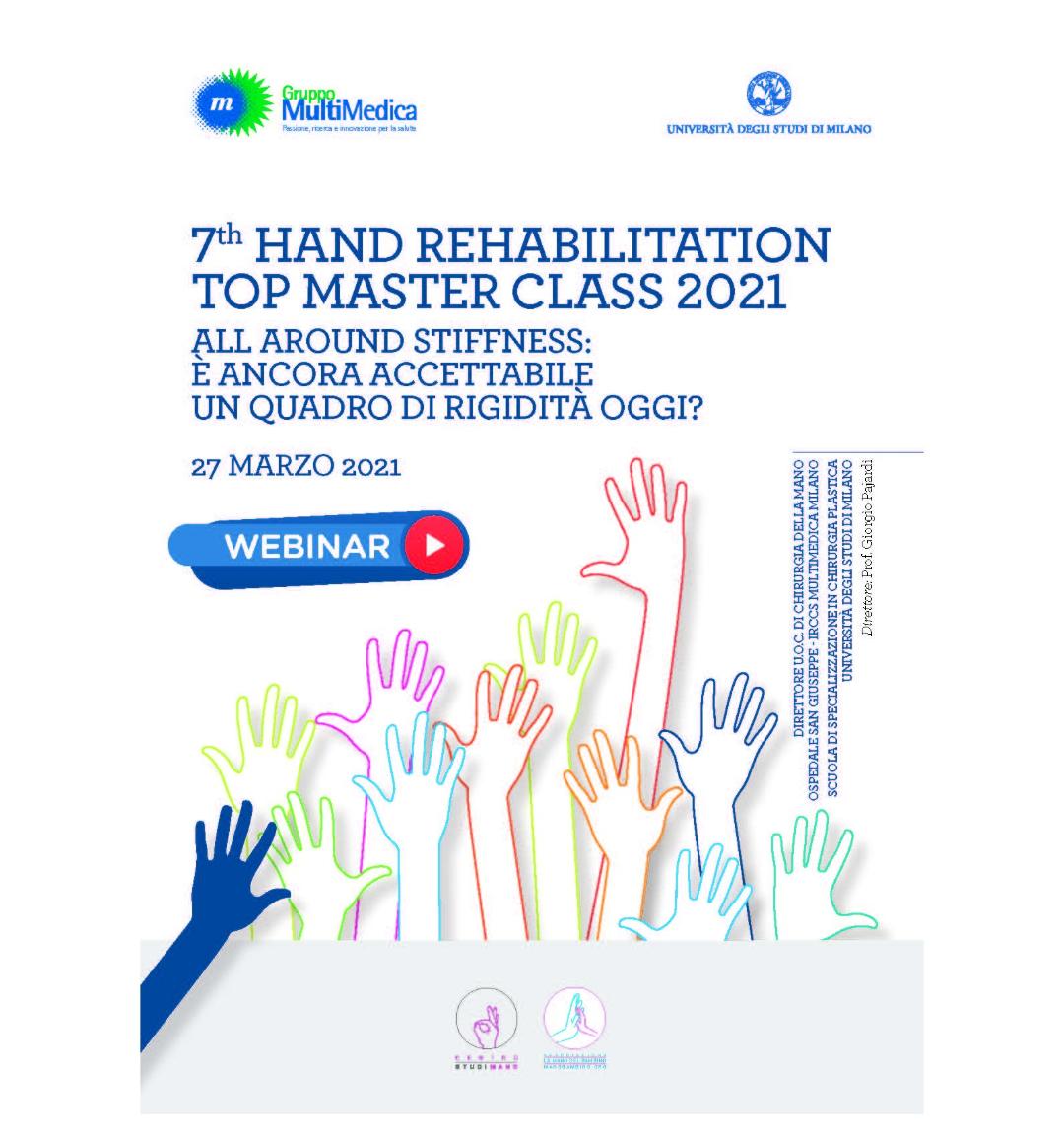 Webinar riabilitazione mano